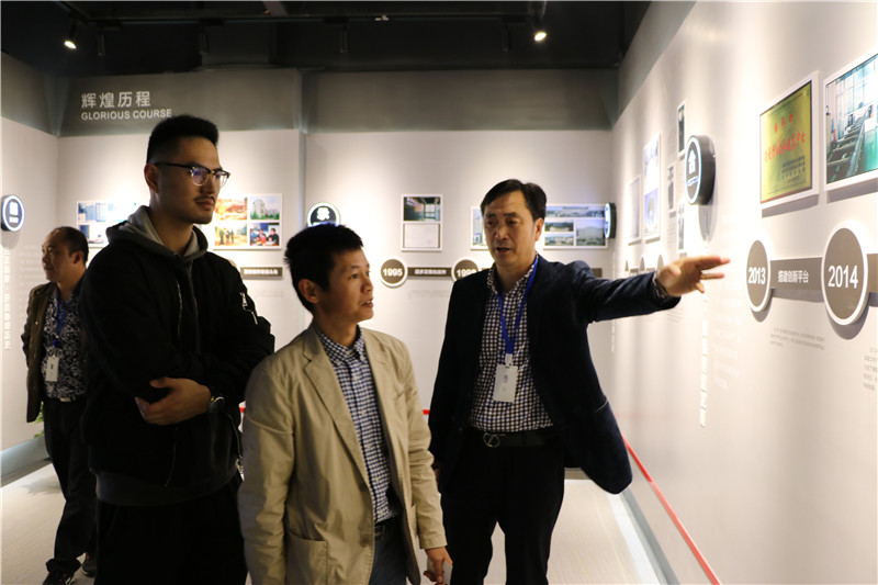 碧桂园集团公司考察团来我司参观考察