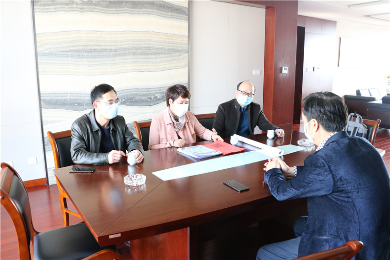 农工党金华市委会胡晓杭主委一行莅临婺江集团调研