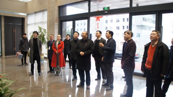 金东区领导走访我司