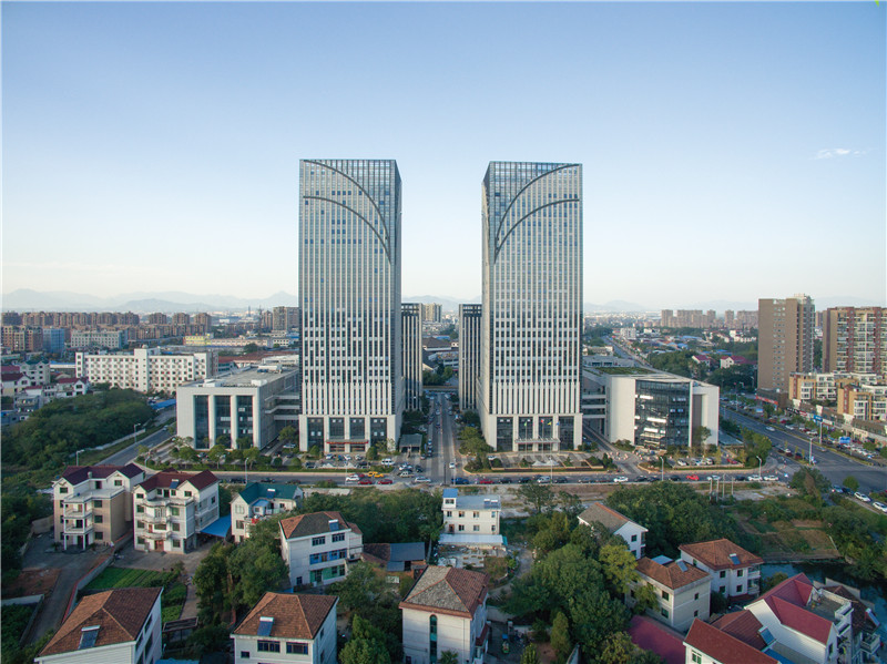 兰溪市总部大楼建筑项目幕墙工程